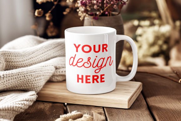 Download White Ceramic Mug Mockup Cozy Home Style - White ceramic mug mockup Collection