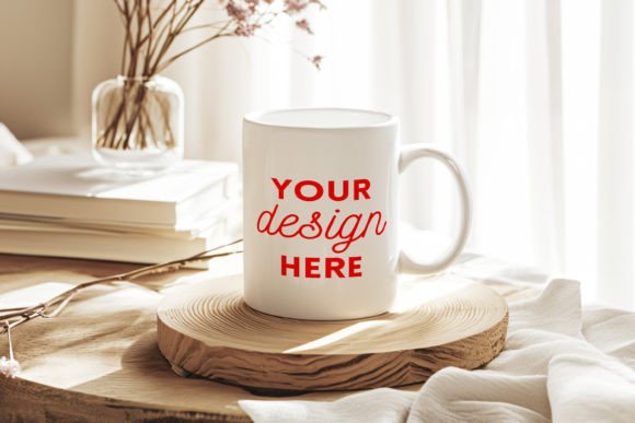 Download White Ceramic Mug Mockup Cozy Home Style - White ceramic mug mockup Collection