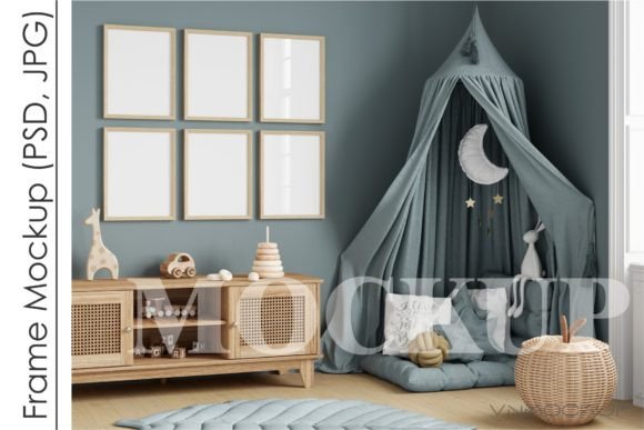 Download Nursery Frame Mockup, Poster Mockup - Poster mockup Collection
